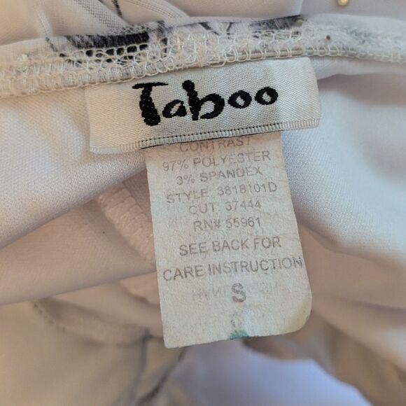 Vintage Y2K Taboo Floral Midi Dress, Rhinestone Embellishment, Fairycore, Size S - Picture 8 of 10